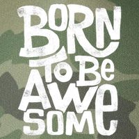 Born To Be Awesome  Legacy Tie Dye Trucker Hat