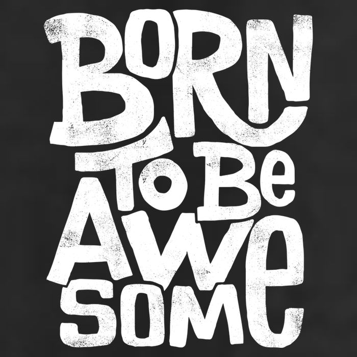 Born To Be Awesome  Cool Comfort Performance Bucket Hat