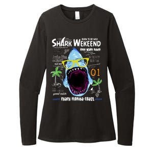 Born To Be Wild - Shark Weekend Slogans Womens CVC Long Sleeve Shirt