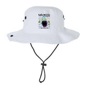 Born To Be Wild - Shark Weekend Slogans Legacy Cool Fit Booney Bucket Hat