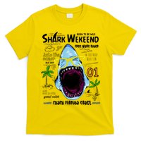 Born To Be Wild - Shark Weekend Slogans T-Shirt