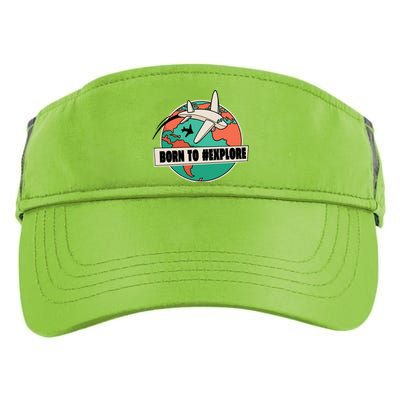 Born To Explore Adult Drive Performance Visor