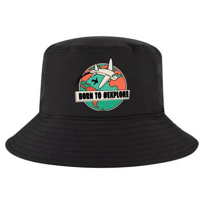 Born To Explore Cool Comfort Performance Bucket Hat