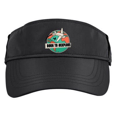 Born To Explore Adult Drive Performance Visor