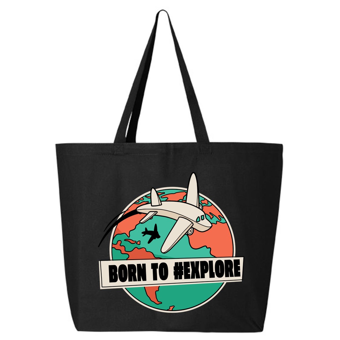Born To Explore 25L Jumbo Tote