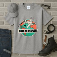 Born To Explore Tall T-Shirt