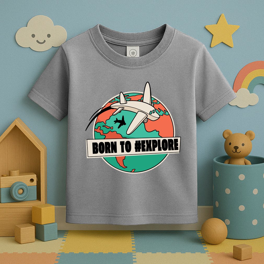 Born To Explore Toddler T-Shirt