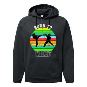 Born To Fight Performance Fleece Hoodie