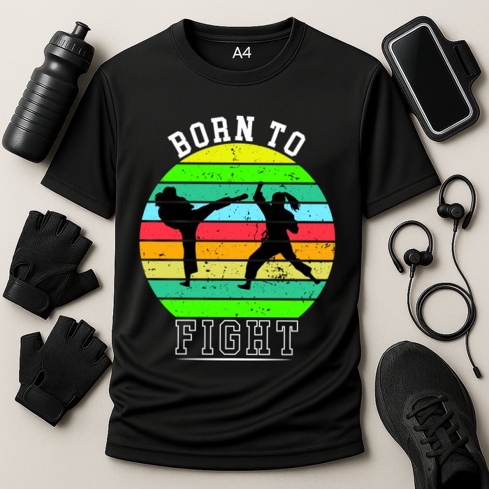 Born To Fight Cooling Performance Crew T-Shirt