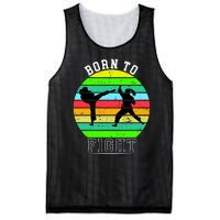 Born To Fight Mesh Reversible Basketball Jersey Tank