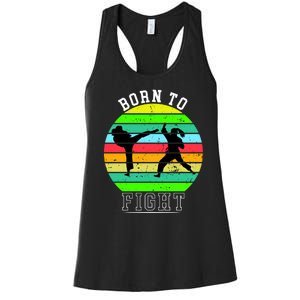 Born To Fight Women's Racerback Tank