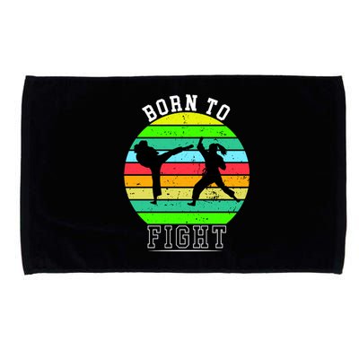 Born To Fight Microfiber Hand Towel