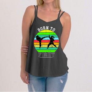 Born To Fight Women's Strappy Tank