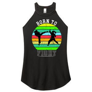 Born To Fight Women's Perfect Tri Rocker Tank