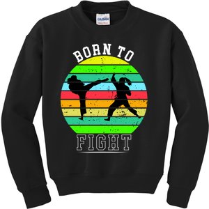 Born To Fight Kids Sweatshirt