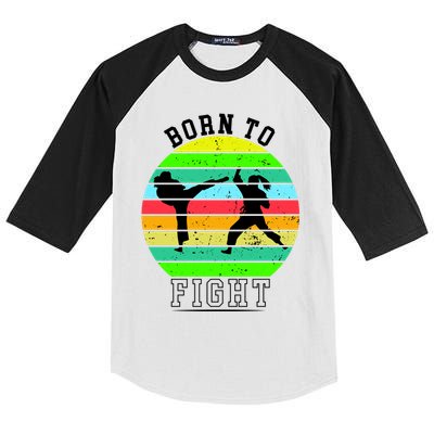 Born To Fight Kids Colorblock Raglan Jersey