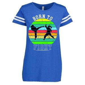 Born To Fight Enza Ladies Jersey Football T-Shirt