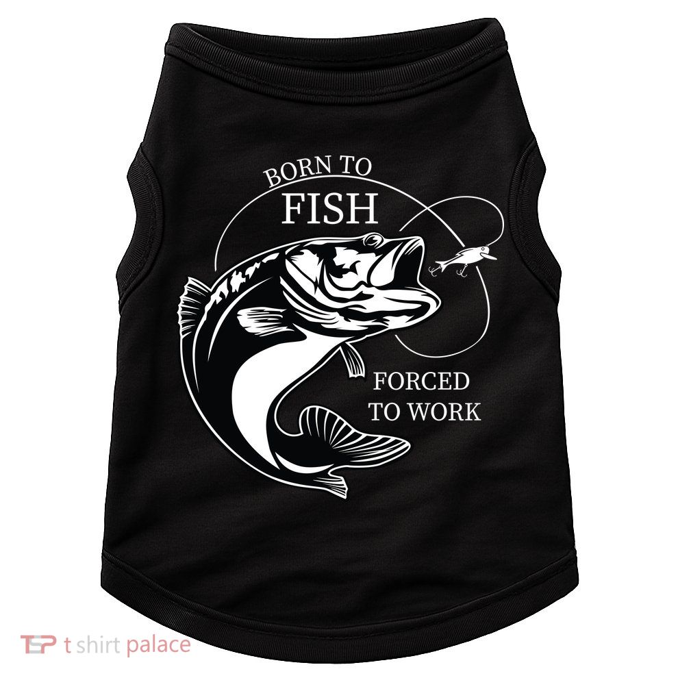 Born To Fish Doggie Tank