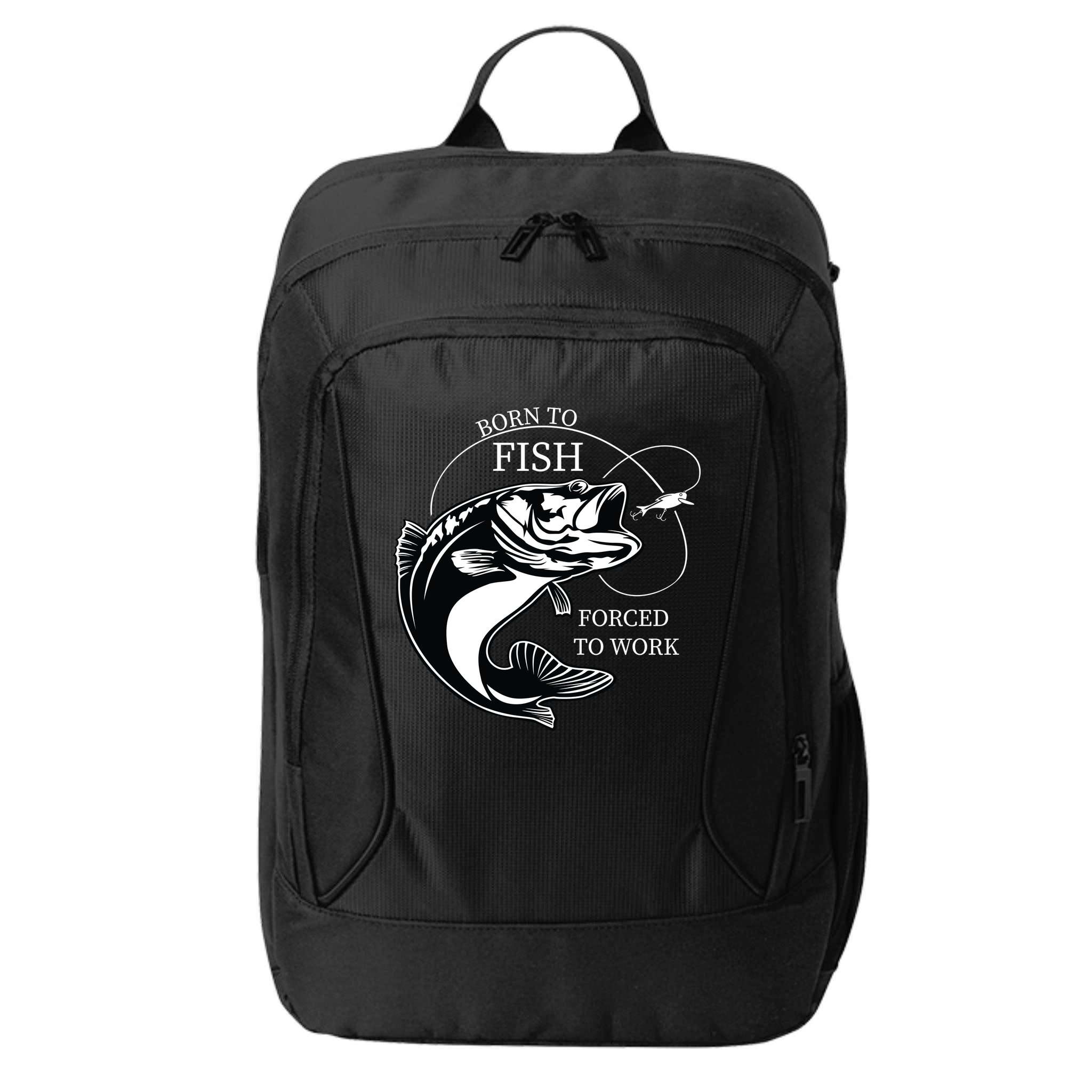 Born To Fish City Backpack