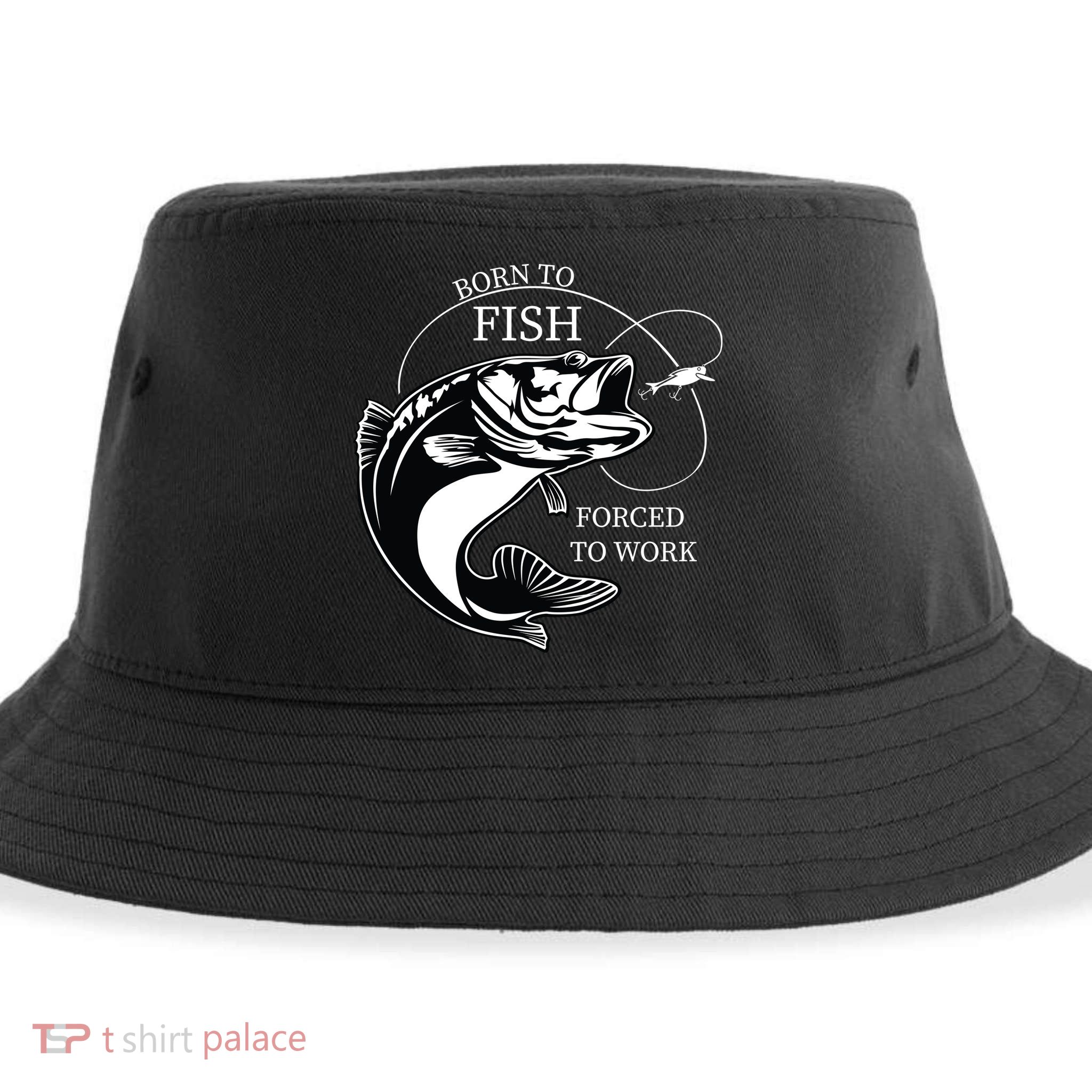 Born To Fish Sustainable Bucket Hat