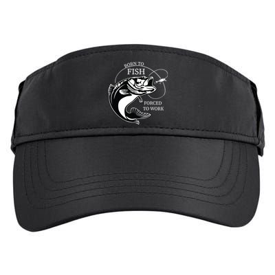 Born To Fish Adult Drive Performance Visor
