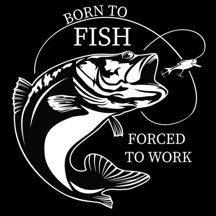 Born To Fish Bucket Hat