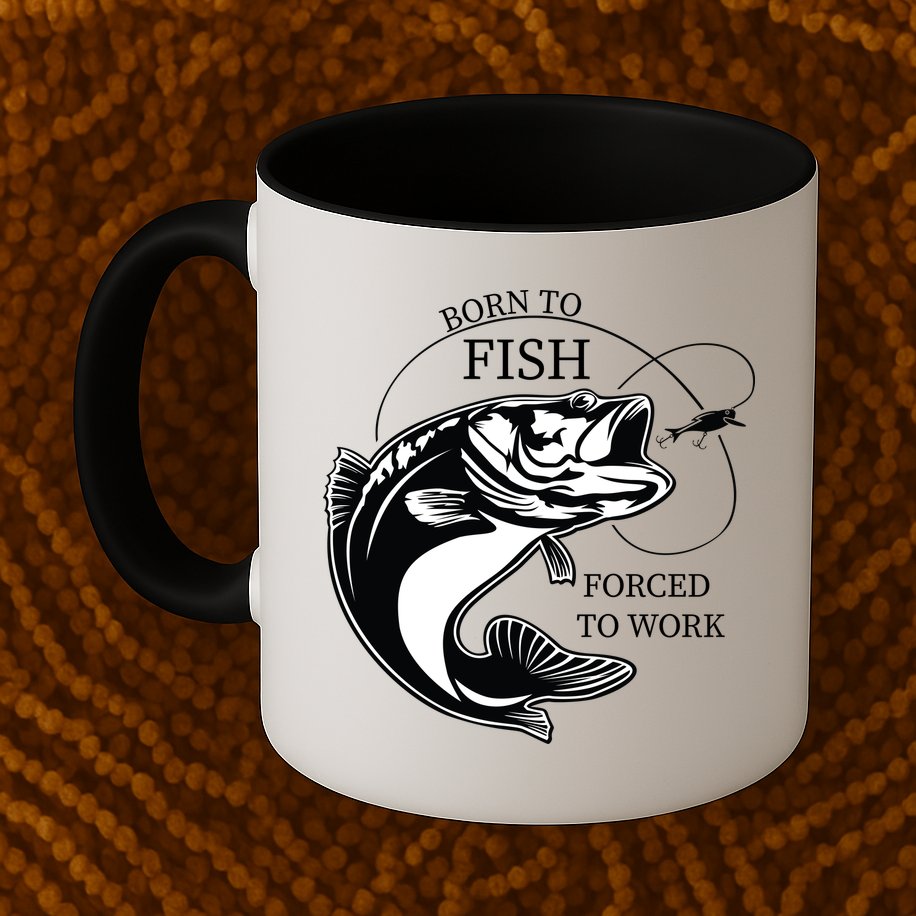Born To Fish Mug
