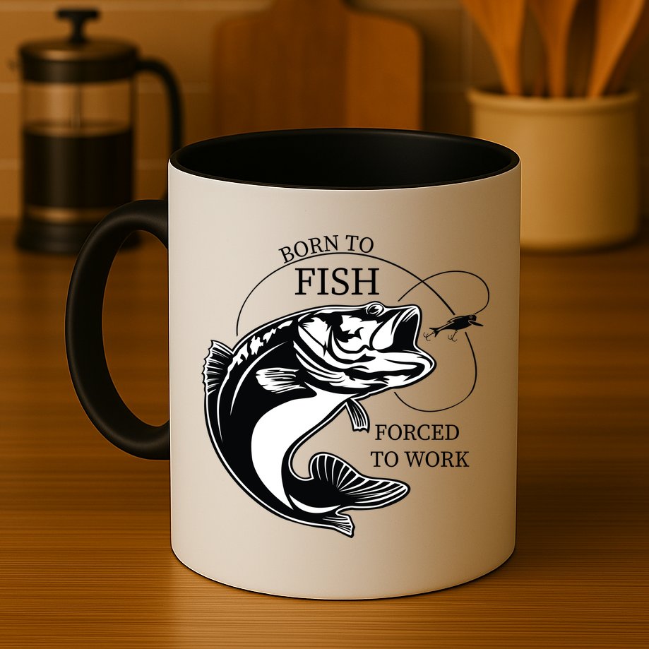 Born To Fish Mug