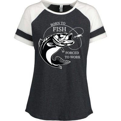 Born To Fish Enza Ladies Jersey Colorblock Tee