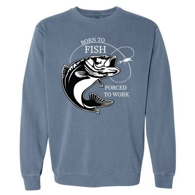 Born To Fish Garment-Dyed Sweatshirt