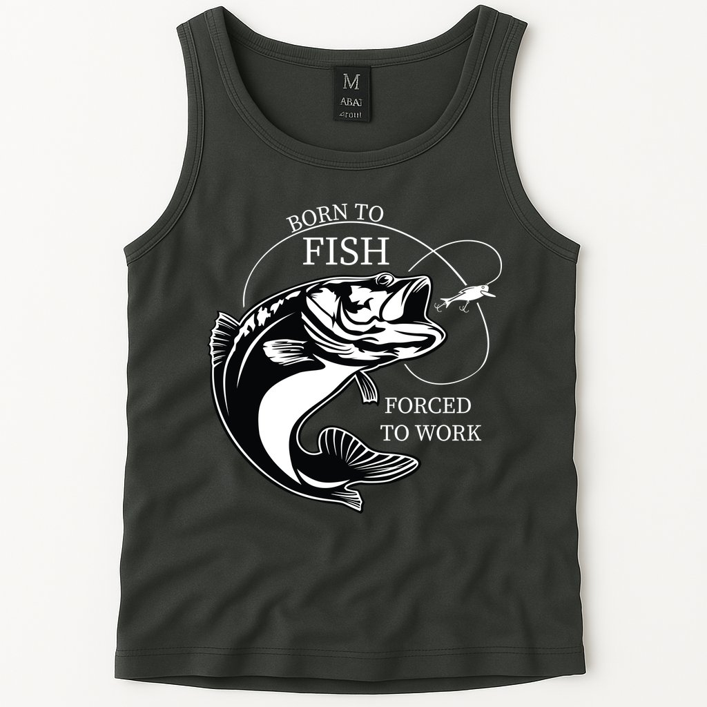 Born To Fish Tank Top