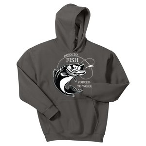 Born To Fish Kids Hoodie