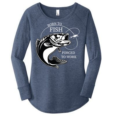 Born To Fish Women's Perfect Tri Tunic Long Sleeve Shirt