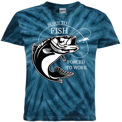 Born To Fish Kids Tie-Dye T-Shirt