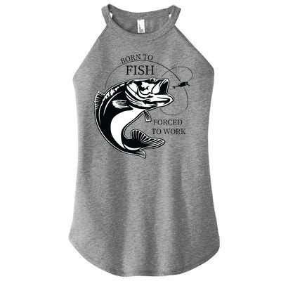 Born To Fish Women's Perfect Tri Rocker Tank