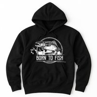 Born To Fish Forced To Work Hoodie