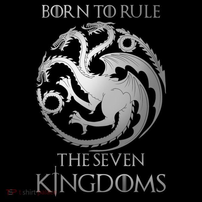 Born To Rule The Seven Kingdoms Flexfit Unipanel Trucker Cap