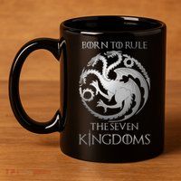 Born To Rule The Seven Kingdoms 11oz C Handle Ceramic Mug