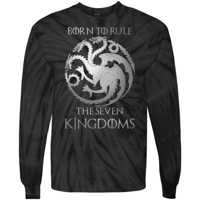 Born To Rule The Seven Kingdoms Tie-Dye Long Sleeve Shirt