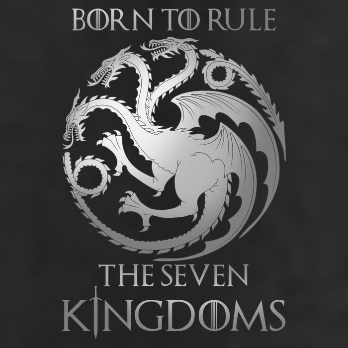 Born To Rule The Seven Kingdoms Golf Towel