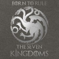 Born To Rule The Seven Kingdoms Cotton Canvas Backpack