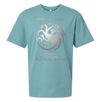 Born To Rule The Seven Kingdoms Sueded Cloud Jersey T-Shirt