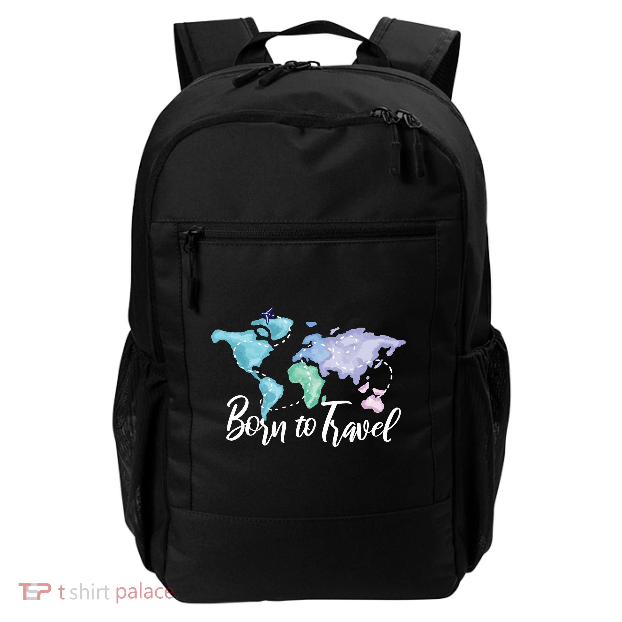 Born To Travel Daily Commute Backpack