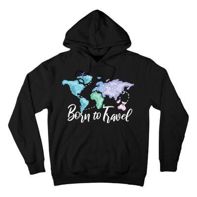 Born To Travel Tall Hoodie