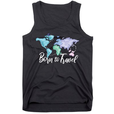 Born To Travel Tank Top