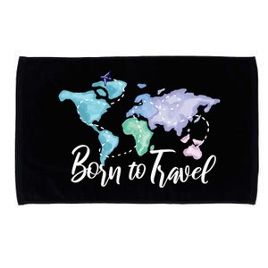 Born To Travel Microfiber Hand Towel