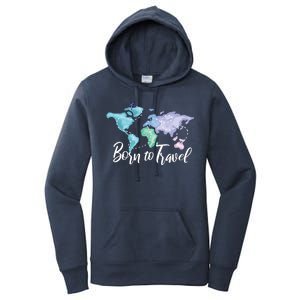 Born To Travel Women's Pullover Hoodie