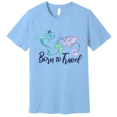 Born To Travel Premium T-Shirt
