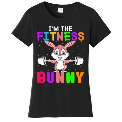 Buns Of Steel Fitness Rabbit Bunny Lover Gym Workout Easter Women's T-Shirt