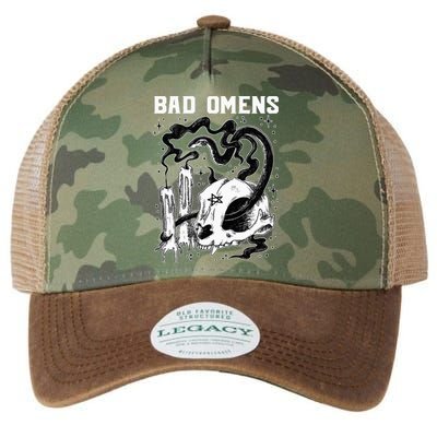 B.A.D O.M.E.N.S Snake And Skull Legacy Tie Dye Trucker Hat